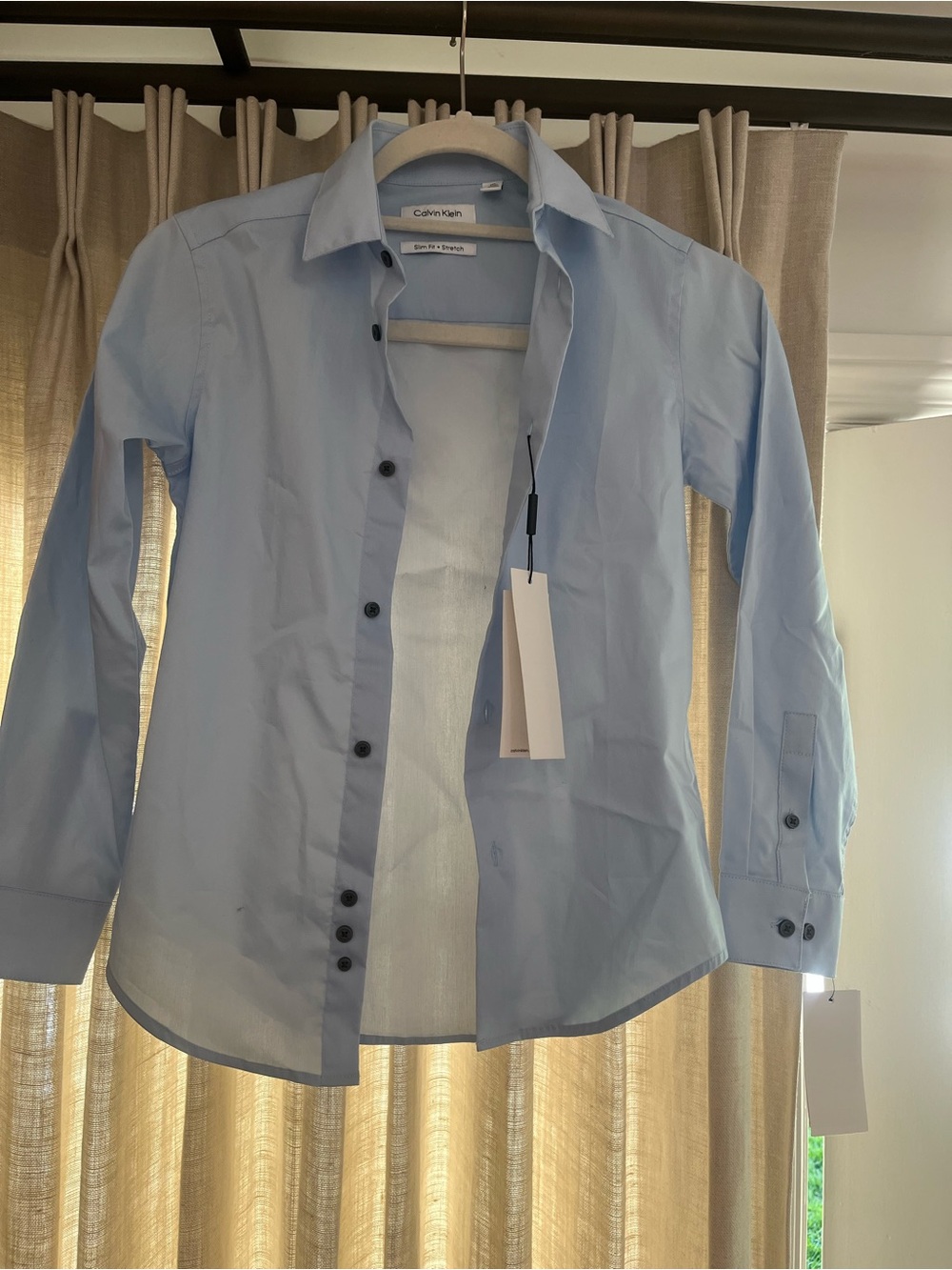 Calvin Klein Pale Blue Men's Dress Shirt